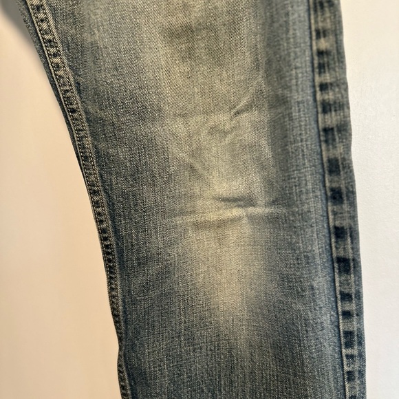 Levi's Y2K 514 Men's Jeans 34x30 Straight Leg Distressed Medium Wash. 5 Pocket. - Picture 8 of 16